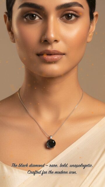 Introducing next-gen luxury — the black diamond that speaks before you do. Bold. Rare. Unforgettable.✨😍😇
#BlackDiamond #NextGenLuxury #StatementJewelry #LuxuryRedefined #FineJewelry
(black diamond pendant, luxury jewelry, statement piece, modern elegance, high-end jewelry, rare diamonds, designer pendant, bold jewelry, fine craftsmanship, exclusive jewelry, luxury lifestyle, premium accessories, iconic jewelry, timeless elegance, elite fashion)