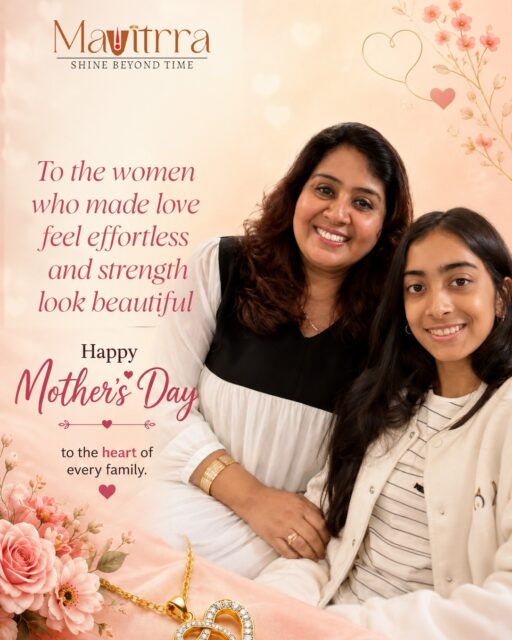 A mother’s love is the first luxury we ever know — pure, rare, timeless, and forever priceless.
This Mother’s Day, we celebrate the women who turn ordinary moments into heirloom memories. ✨💎

#HappyMothersDay #Mavitrra #LuxuryJewellery #TimelessLove #DiamondStories