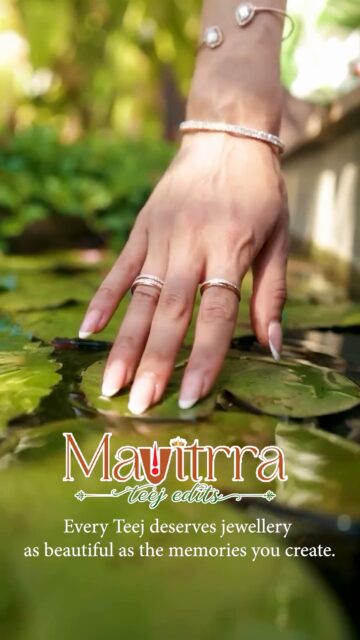 Every Teej deserves jewellery as beautiful as the memories you create. ✨
This season, celebrate timeless traditions with diamonds that embody grace, rarity, and enduring elegance. Because every cherished ritual deserves a masterpiece that sparkles for generations.
Welcome to Mavitrra's Teej Edit, where exceptional craftsmanship meets unforgettable celebrations.
#Mavitrra #TeejEdit #LuxuryJewellery #DiamondElegance #FestiveLuxury
(Luxury Diamond Jewellery, Teej Collection, Fine Diamond Jewellery, Premium Jewellery Brand, Timeless Elegance, Heirloom Diamonds, Bridal Luxury, Festive Glamour, Exquisite Craftsmanship, Statement Diamond Pieces)