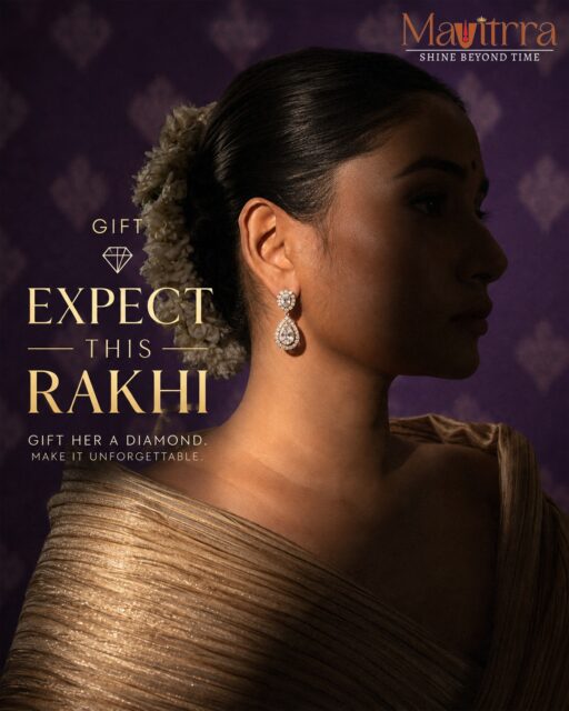 No basic gifts in 2026. 💅
Your sister isn’t basic, so why should her Rakhi gift be?
This year, skip the generic presents and give her something she’ll actually obsessed with, diamonds that shine as bright as her main-character energy. ✨💎
Because true sisterhood deserves unforgettable drip.
🎁 Tap the link in bio or head to www.mavitra.com to order before sold out!
#Mavitra #Sisterhood #RakhiGifts #NotBasic #ShineBeyondTime #RakshaBandhan2026 #DiamondJewelry #Girlpower