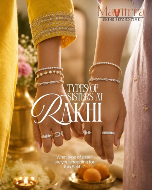 From the extra-dramatic perfectionist to the one who "borrows" your jewelry forever—every sister has her own unique sparkle! ✨

Swipe through to see which type your sister is and find the perfect Mavitrra piece to match her vibe this Rakhi. 🎁✨

👉 Tag your sister in the comments and tell us which one she is!

#Mavitrra #ShineBeyondTime #RakhiGifts #TypesOfSisters #RakshaBandhan